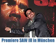 Publikumspremiere von "Saw III" in Anwesenheit des Regisseurs Darren Lynn Bousmann im Münchner mathäser (©Foto: MartiN Schmitz)